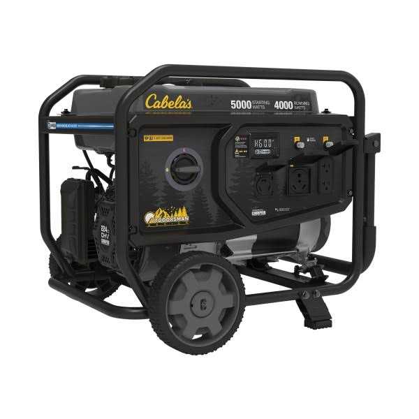 Portable Generator with CO Shield F98334