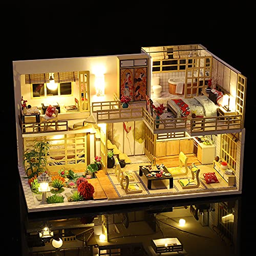 Bamboo Fragrance Dollhouse Miniature with Furniture Kit G7771