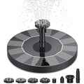 1.5W Solar Bird Bath Fountain Pump with 6 Nozzles X66986