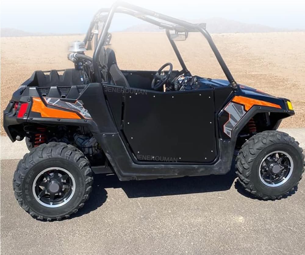 Black Aluminum Full Size Side Doors for UTV R7047
