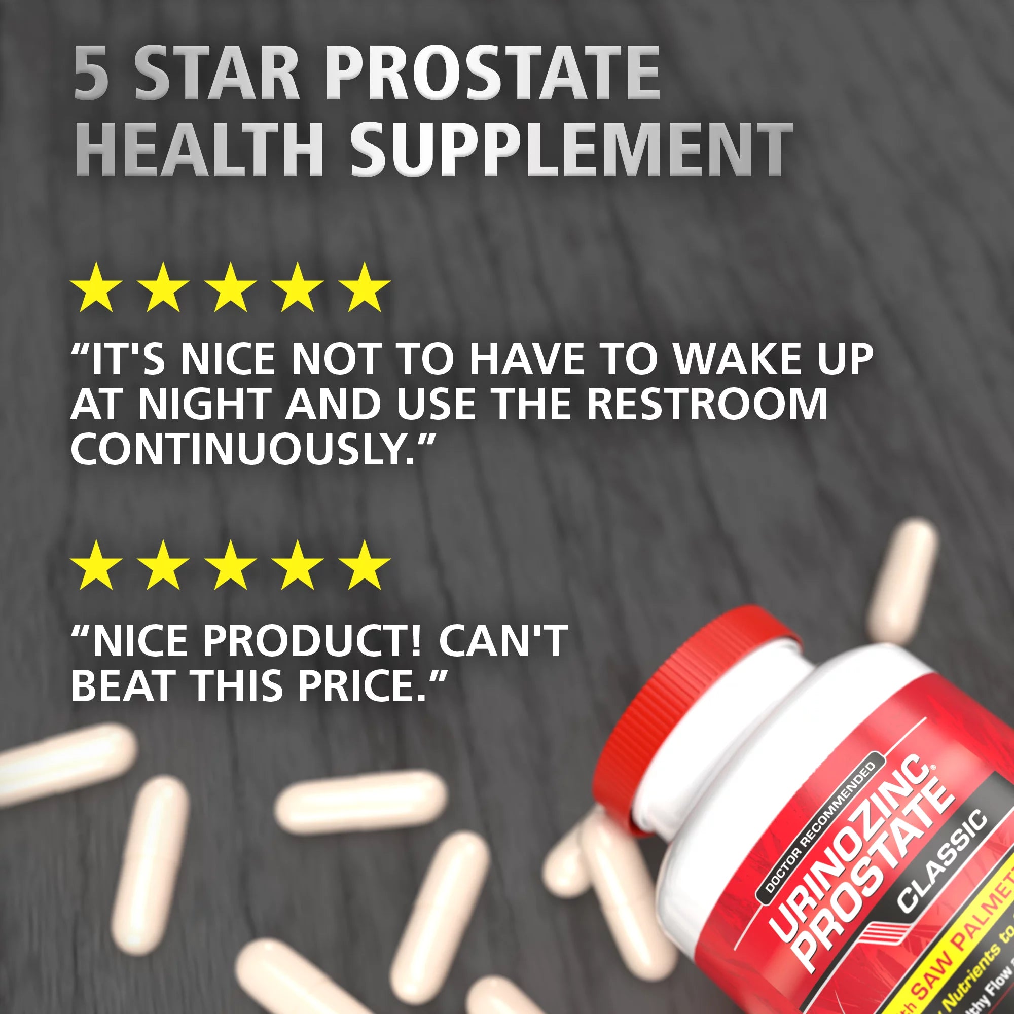 60 Ct Saw Palmetto Prostate Supplement C558