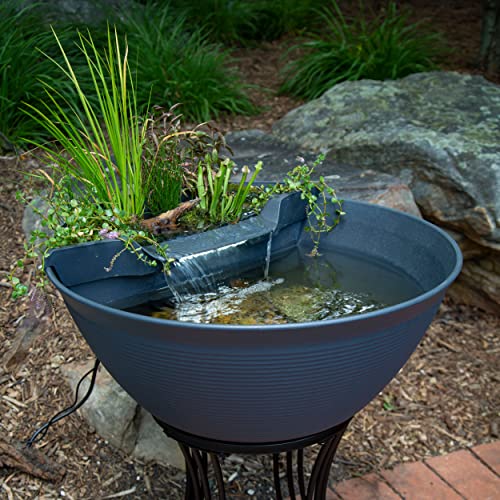 Brown Container Water Feature Kit with Pump & Filtration Z269
