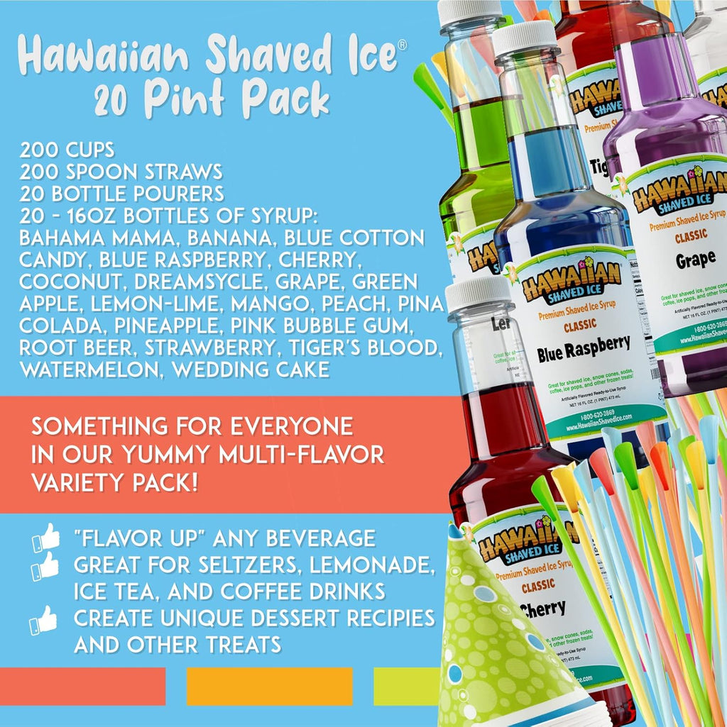 10 Flavor Syrups and Accessories bundled with 20 Flavor Syrups and Accessories B522