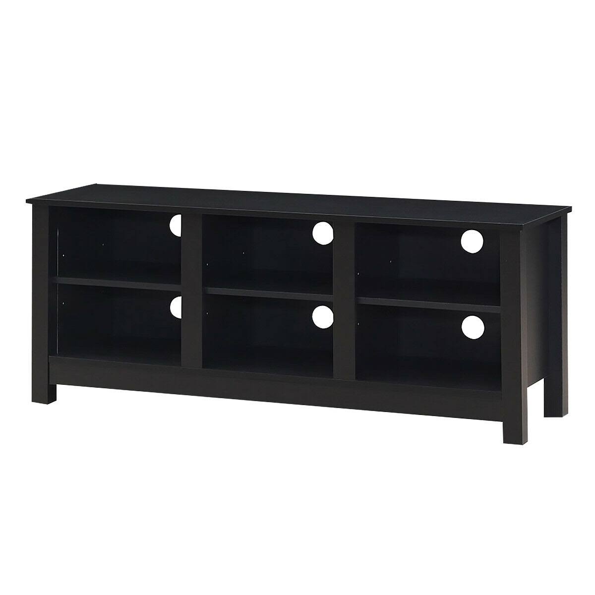 Black Entertainment TV Stand Cabinet K59526