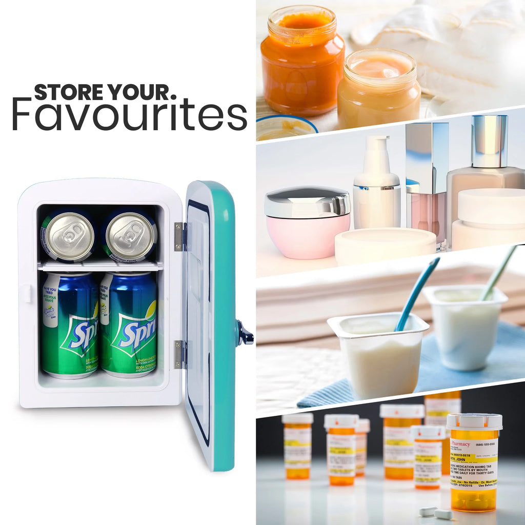 Aqua 4L Compact Mini Fridge K6900
