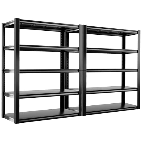 48" W x 24" D x 72" H Metal Garage Shelving R2656