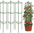 3 Packs Deformable 48inch Tomato Cages Plant Supports S3147
