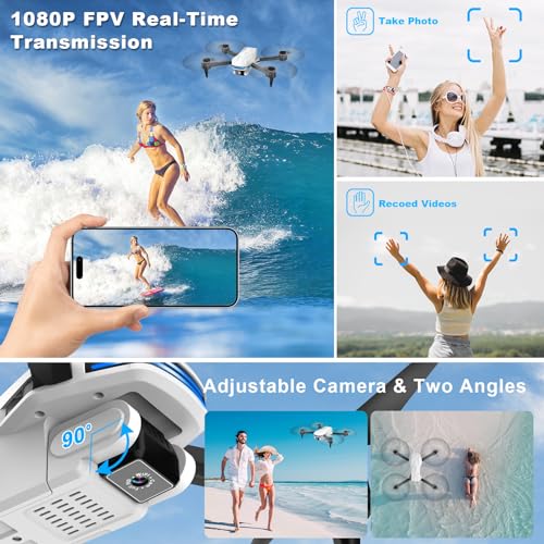 1080P HD FPV Foldable Drone with Camera N19914