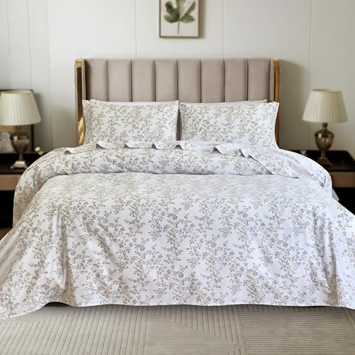 4-Piece 100% Turkish Cotton Flannel Sheet Set Queen K719719