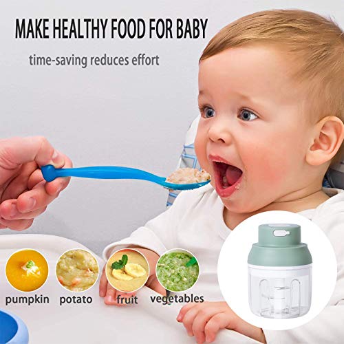 250ML Electric Mini Food Chopper with USB Charging W727631