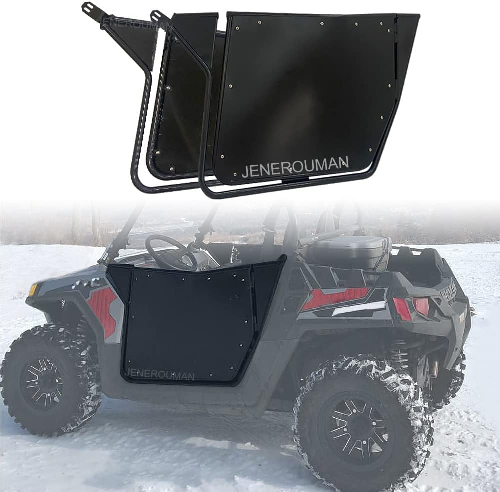 Black Aluminum Full Size Side Doors for UTV R7047