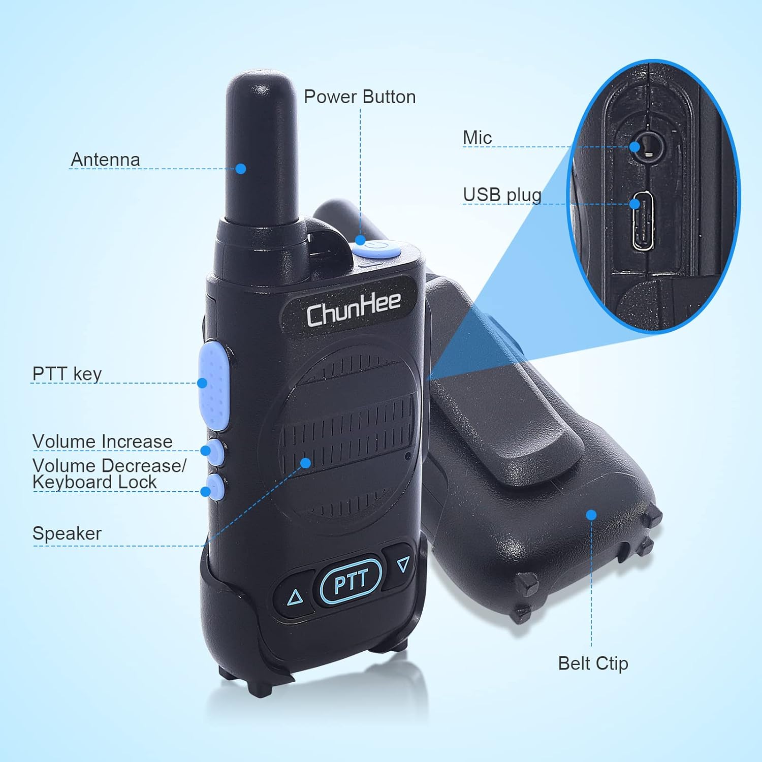 16 Channel Long Range Intercom System M456