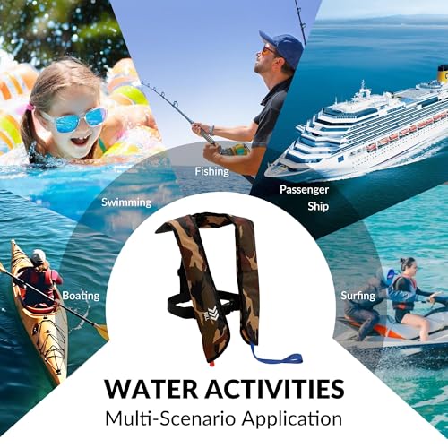 Automatic Inflatable Life Jackets Low Profile Z276