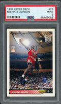 1992 Upper Deck Basketball Card #23 Graded PSA 9 MINT Z7150