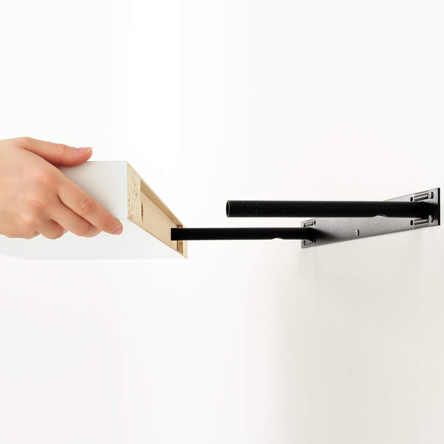 White Wall Shelf (26x110 cm) O7822