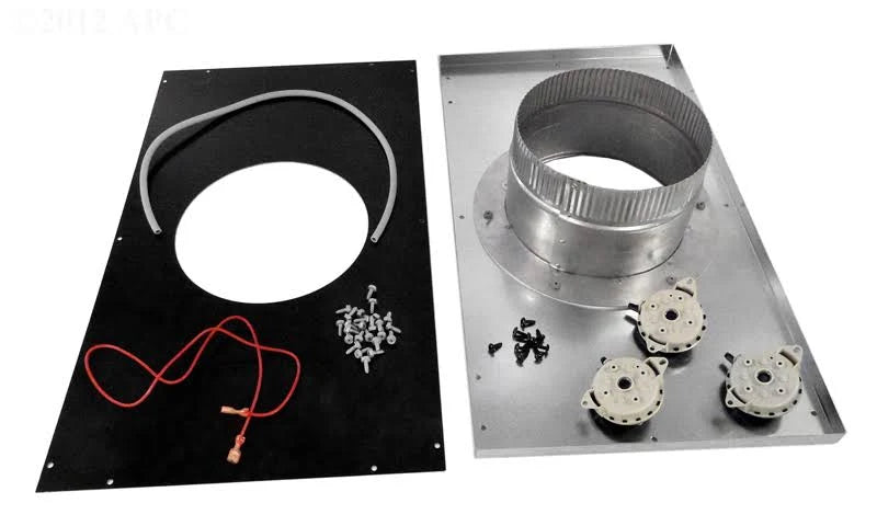 Negative Pressure Indoor Vent Adapter Vertical Replacement Kit X884
