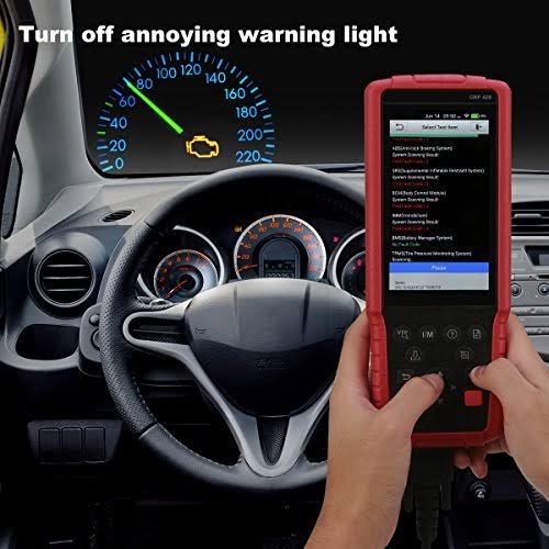 OBD2 Diagnostic Scanner with Injector Coding ABS Bleeding Oil Reset C7508