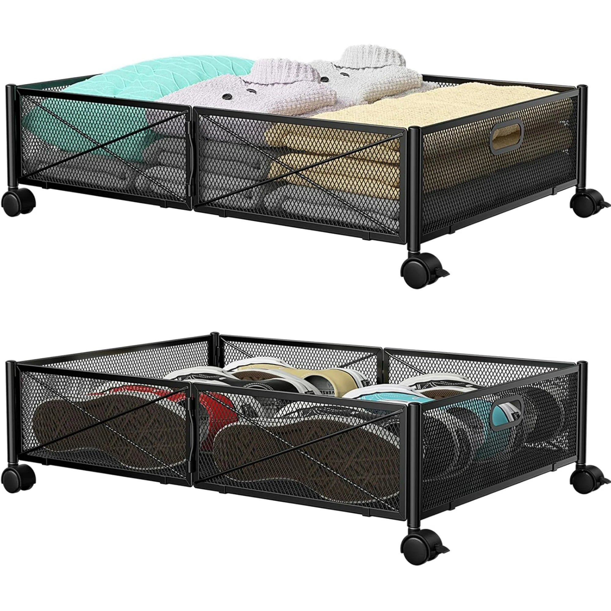 Under Bed Storage Containers with Wheels -2Pack H793810