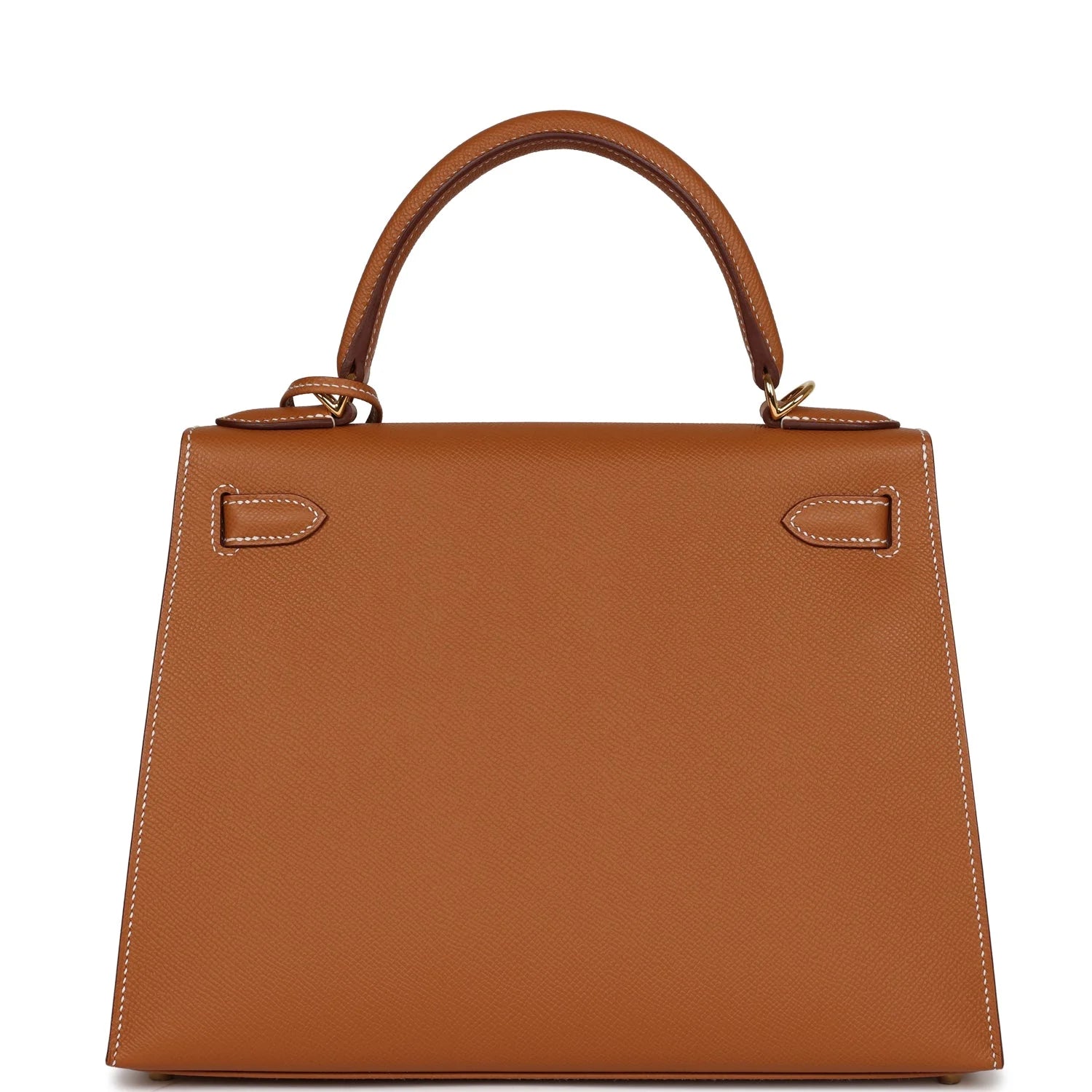 Gold Epsom Leather Kelly Sellier 28 E3230
