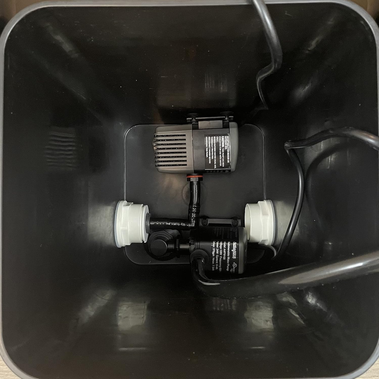 4 Site 5 Gallon RDWC Hydroponic Grow Kit System N6162