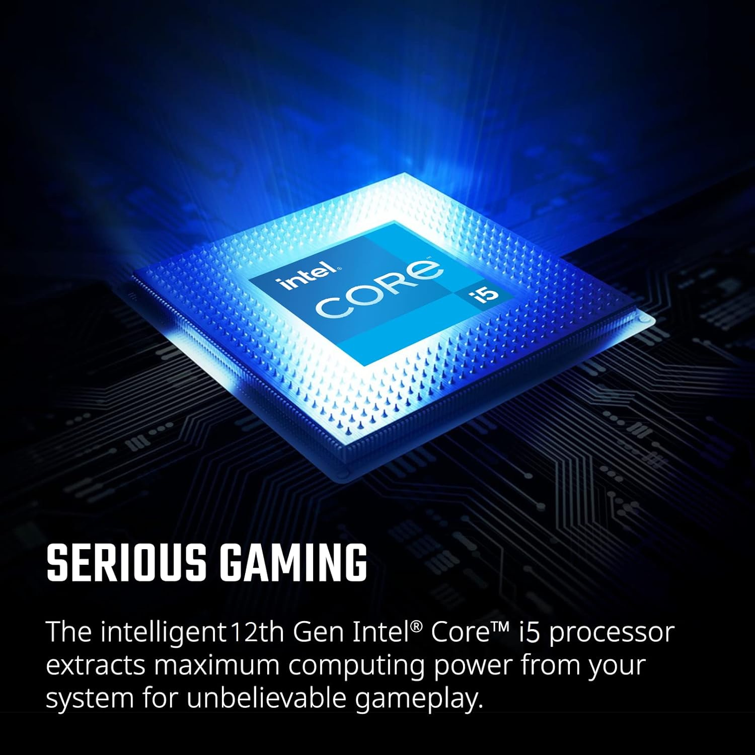 Gaming Laptop with Core i5-12500H, NVIDIA GeForce RTX 3050, 24 Inch Computer Monitor Full HD 1920 x 1080p VA Display 75Hz 3000:1 Contrast Ratio A9460