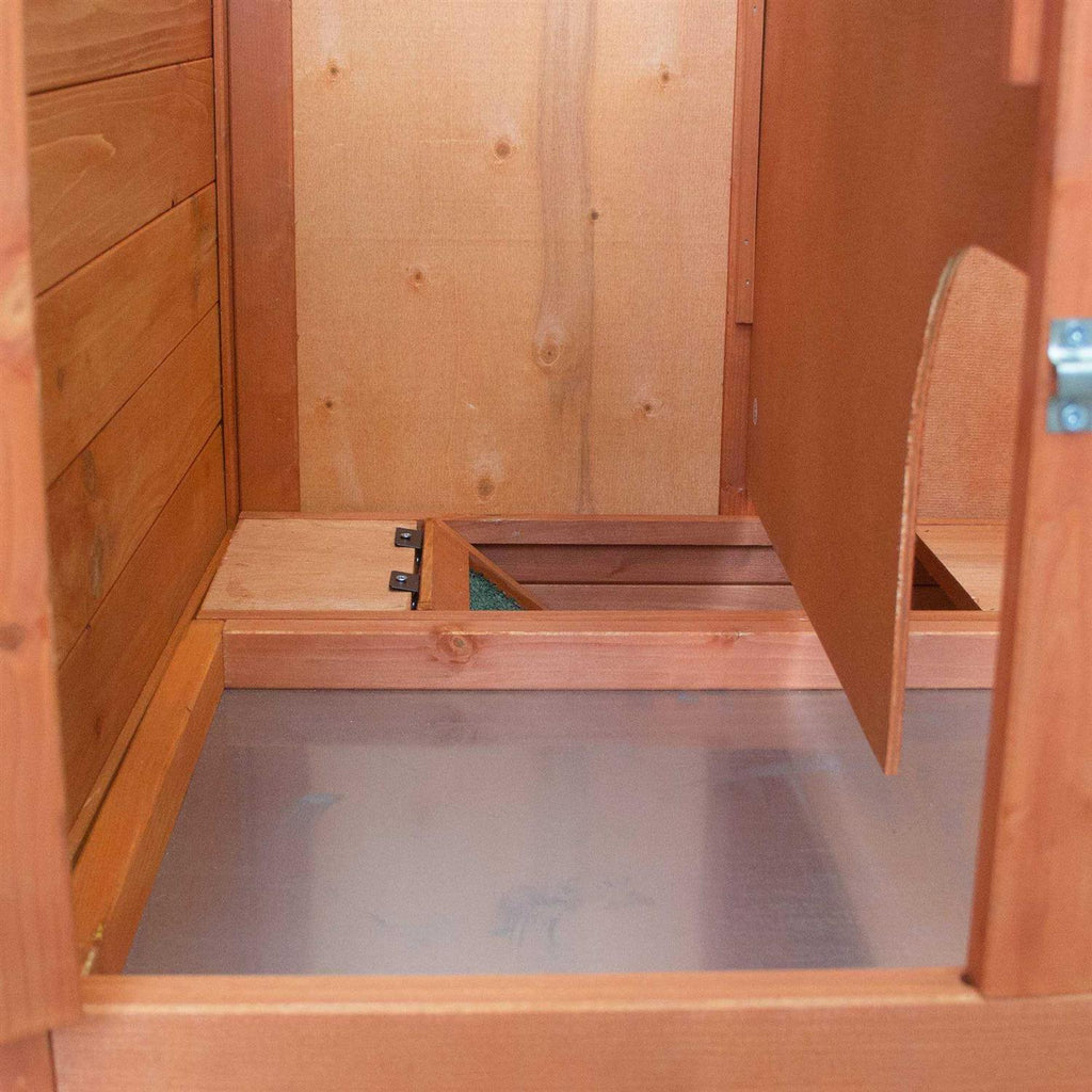 Rabbit Hutch with Peaked Roof F44388