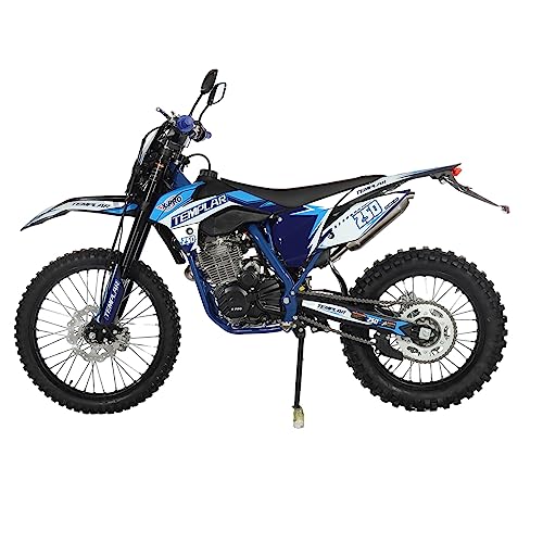 250cc Dirt Bike with 5-Speed Manual Transmission 21"/18" Wheels K54239