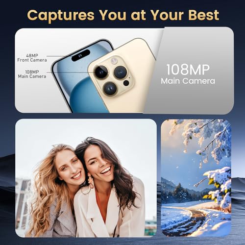 White 6GB+256GB 5G Android Cell Phone R426555