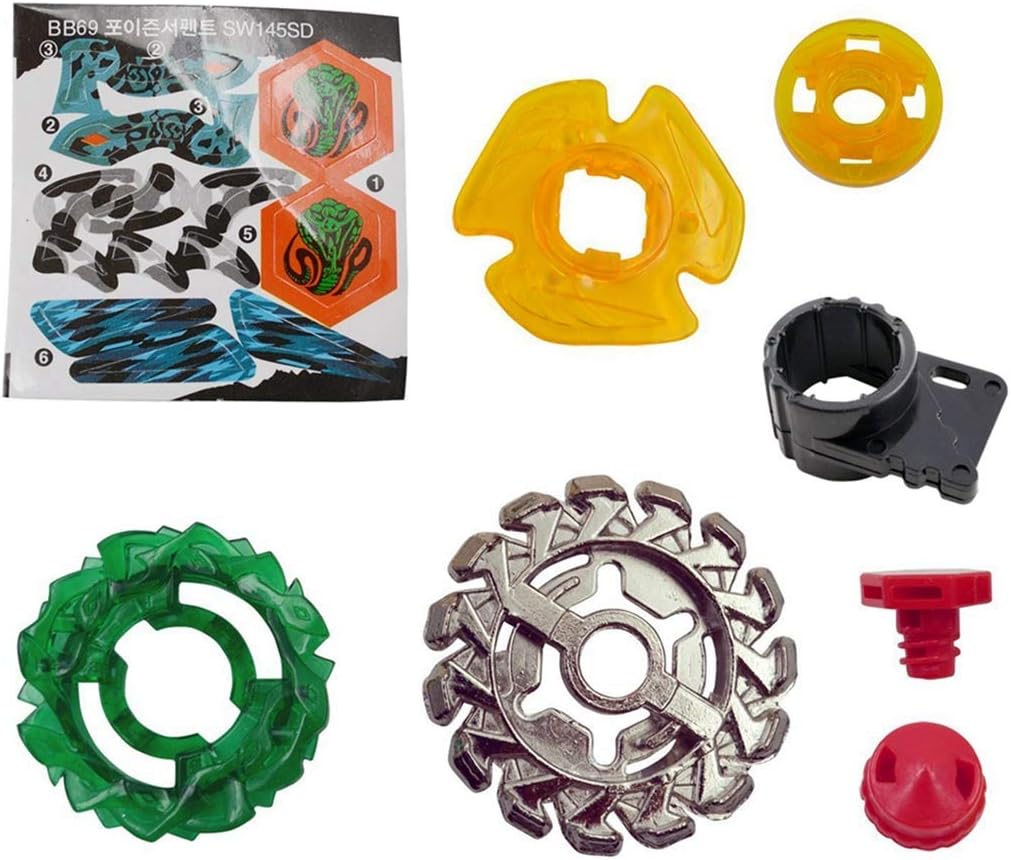 Poison Serpent Metal Fusion Fury Masters Battle Set with Power Launcher & Grip Z38192