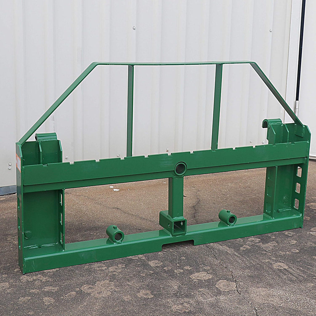 Heavy Duty Pallet Fork Frame and 48" Fork Blades with 2" Trailer Receiver Hitch O269266