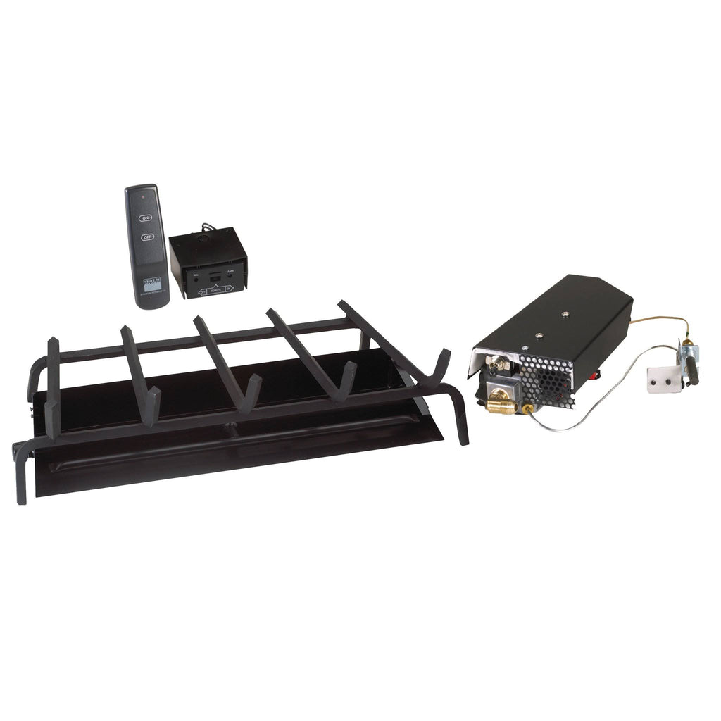 36x22 Propane Fireplace Burner with Manual Safety Valve J82632