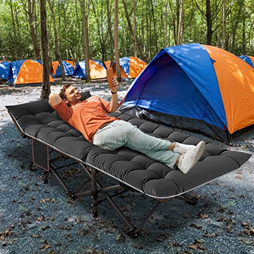 Folding Camping Cot with Carry Bag F66387