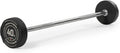 40 LB Rubber Straight Fixed Barbell E208