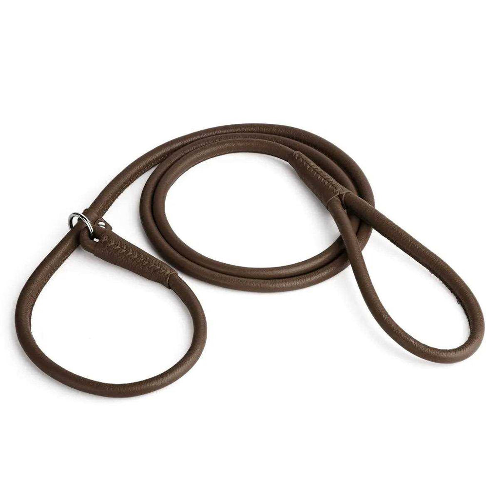 Leather Round Slip Lead H640510