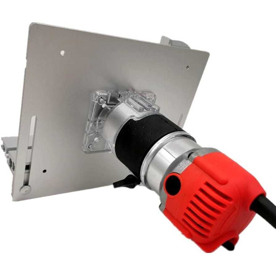 Aluminum Router Table Insert Plate with Miter Gauge E742979