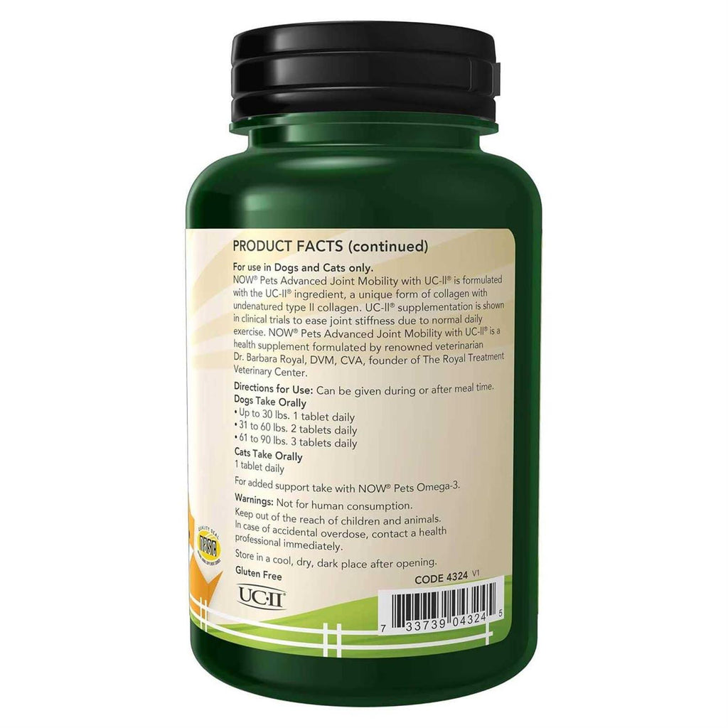 UC-II Advanced Joint Mobility for Dogs & Cats H85511