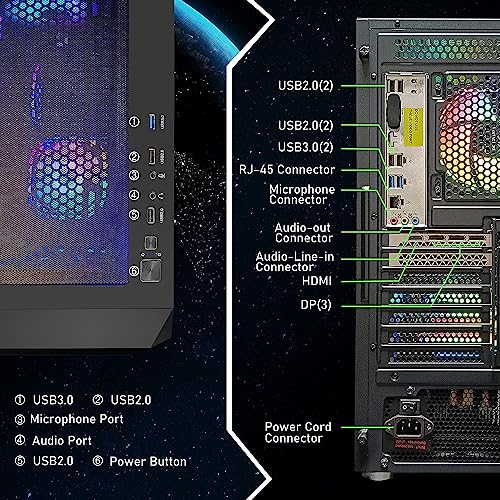 Intel Core i7-11700KF 32G DDR4 2T SSD GeForce RTX 3060 12G Gaming Desktop PC L8254