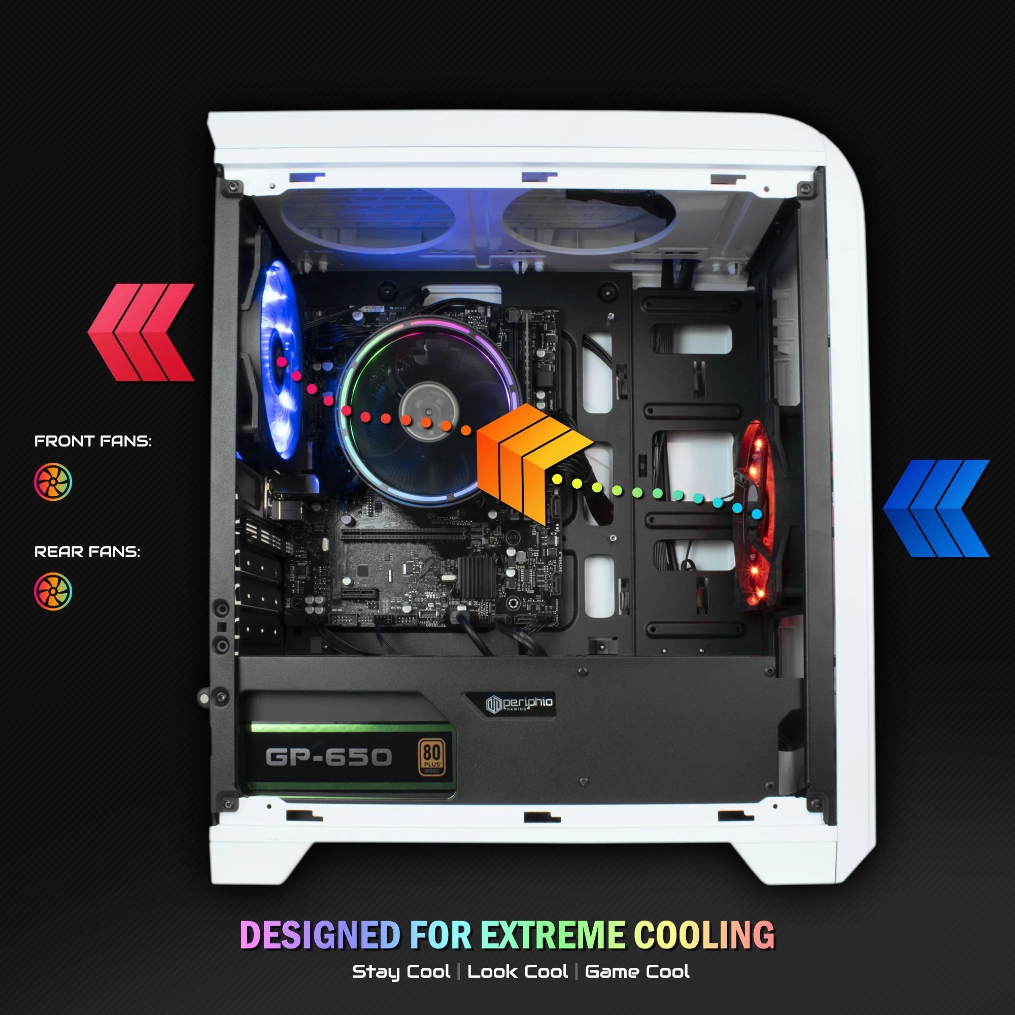 AMD Athlon 3000G Gaming Desktop with 500GB SSD and 16GB DDR4 RAM O68317