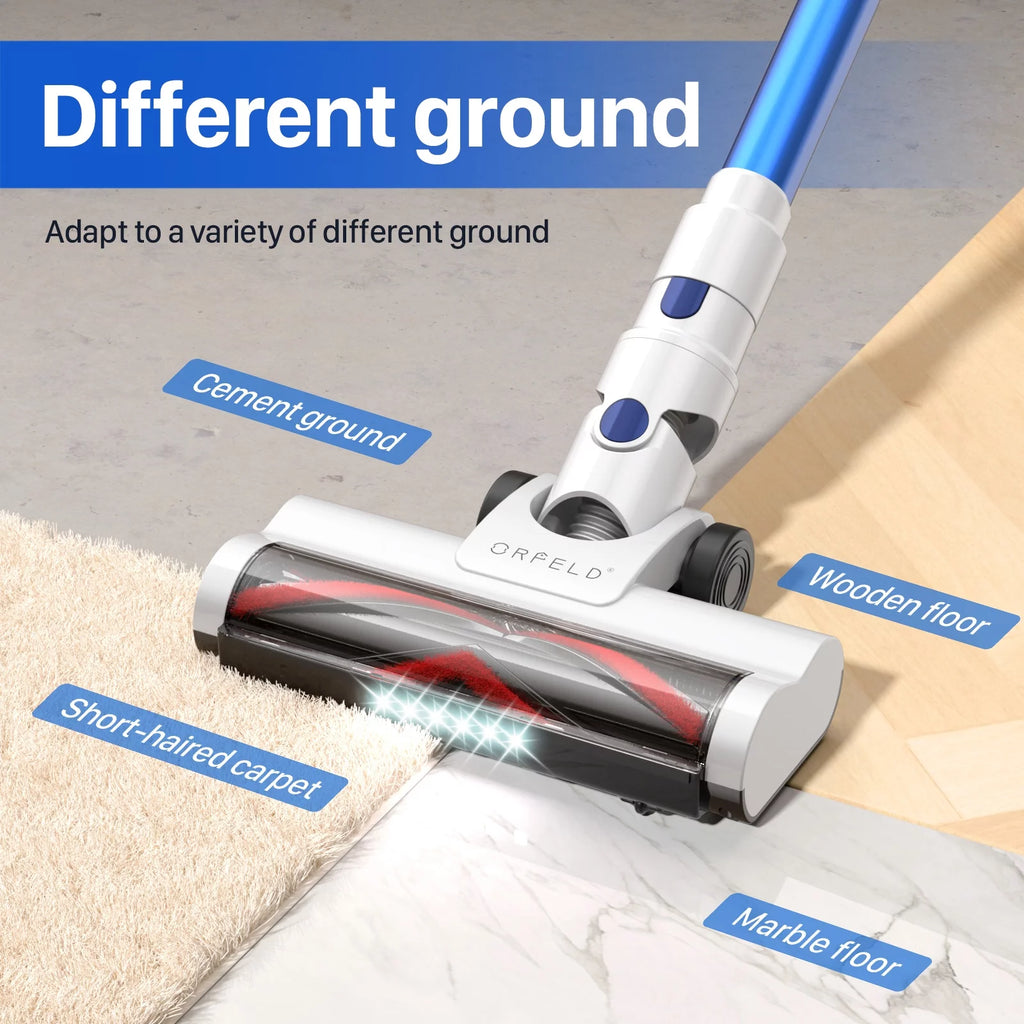 Cordless Vacuum Cleaner with 2200mAh Battery C802