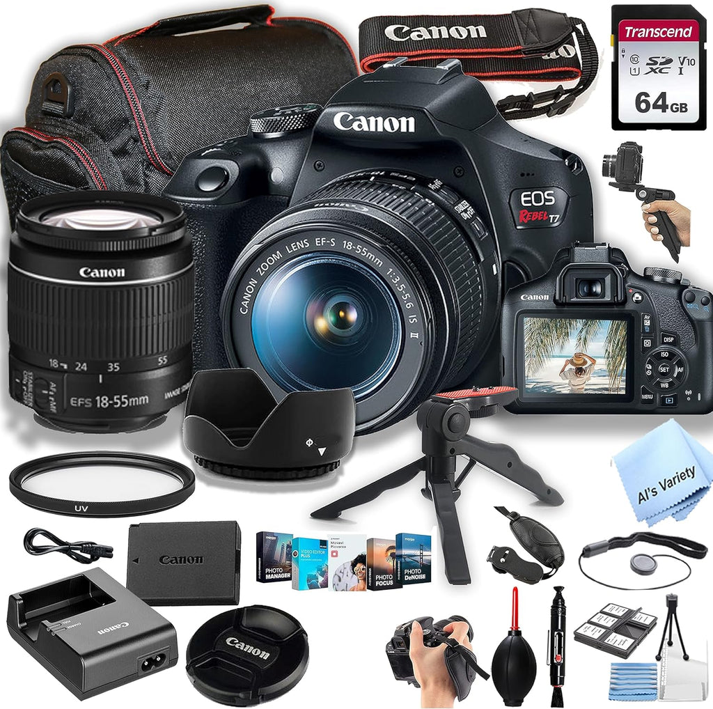 26pc DSLR Camera Bundle with 18-55mm Zoom Lens and 64GB Memory P11597