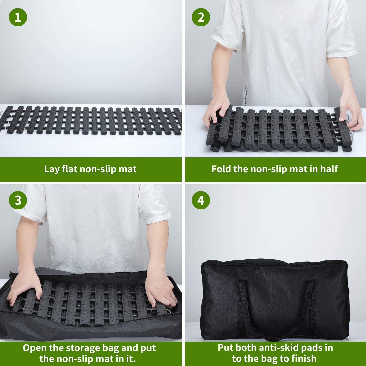 2 pcs Tire Traction Mats 39.3 x 10.8 F34018