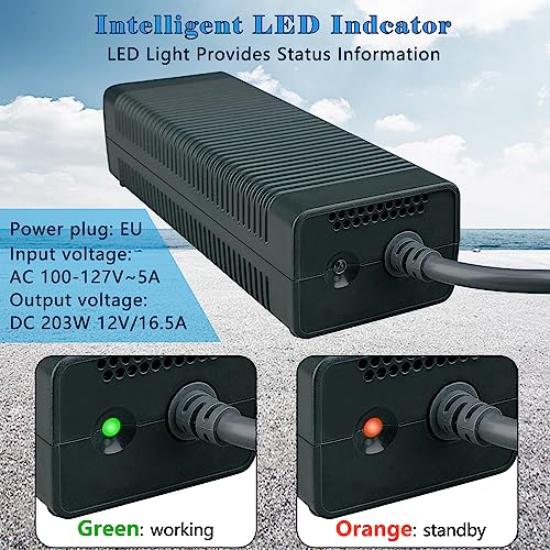 100-127V 203W AC Adapter Power Supply for Xbox 360 Console Y65387