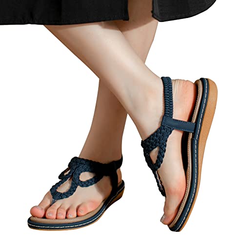 Bohemia Flip Flops Flat Sandals E6508