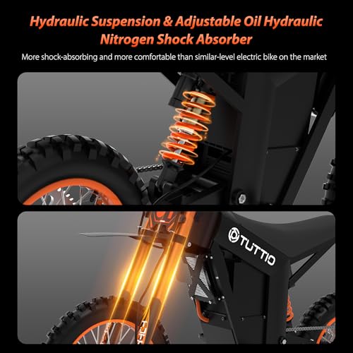 14"/12" Fat Tire 2000W Electric Dirt Bike with 48V 21AH Battery K217596