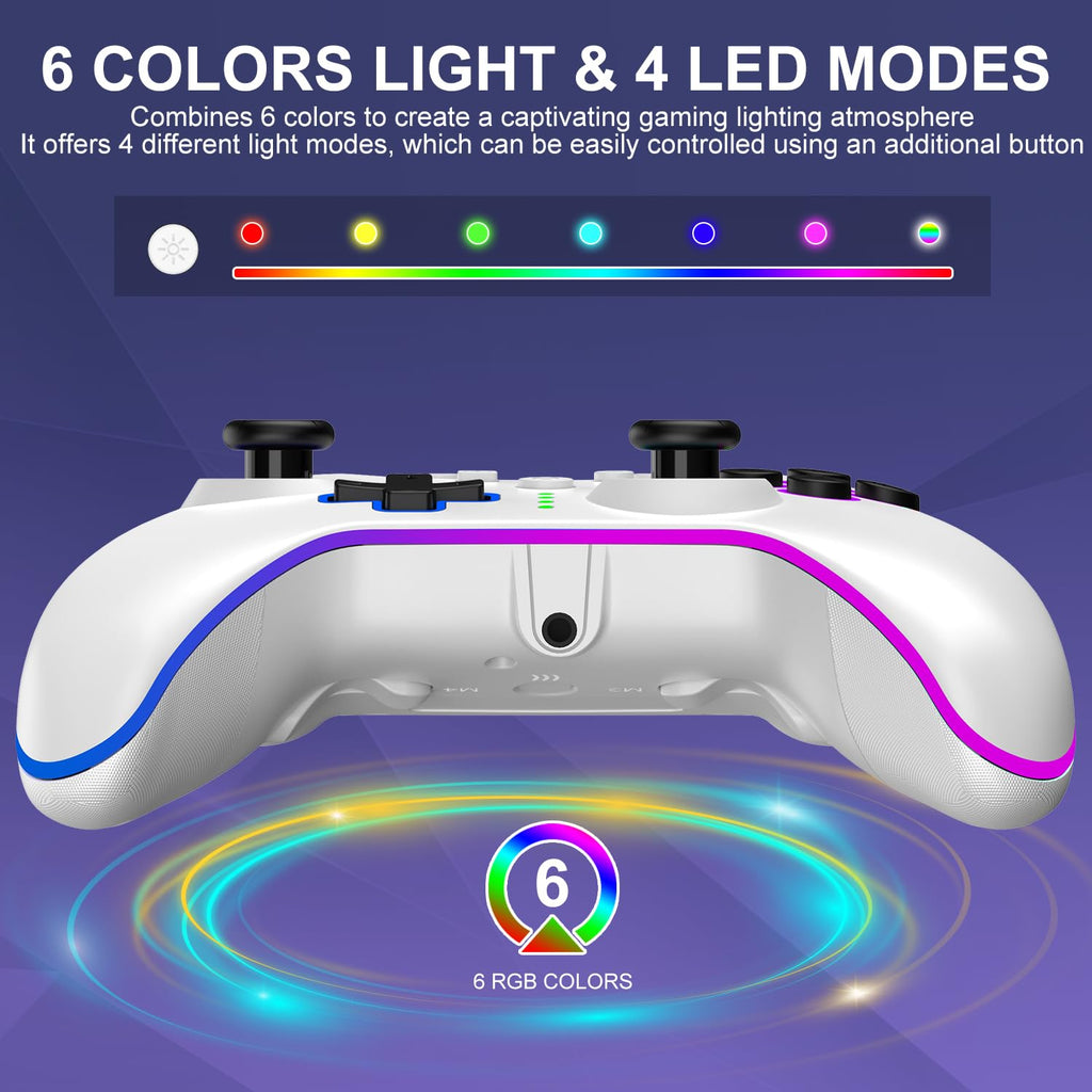 Wireless Xbox Controller with RGB LED Light T840215