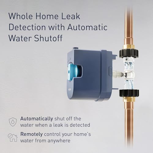 Smart Water Monitor and Automatic Shutoff Sensor for 1-Inch Diameter Pipe A4296