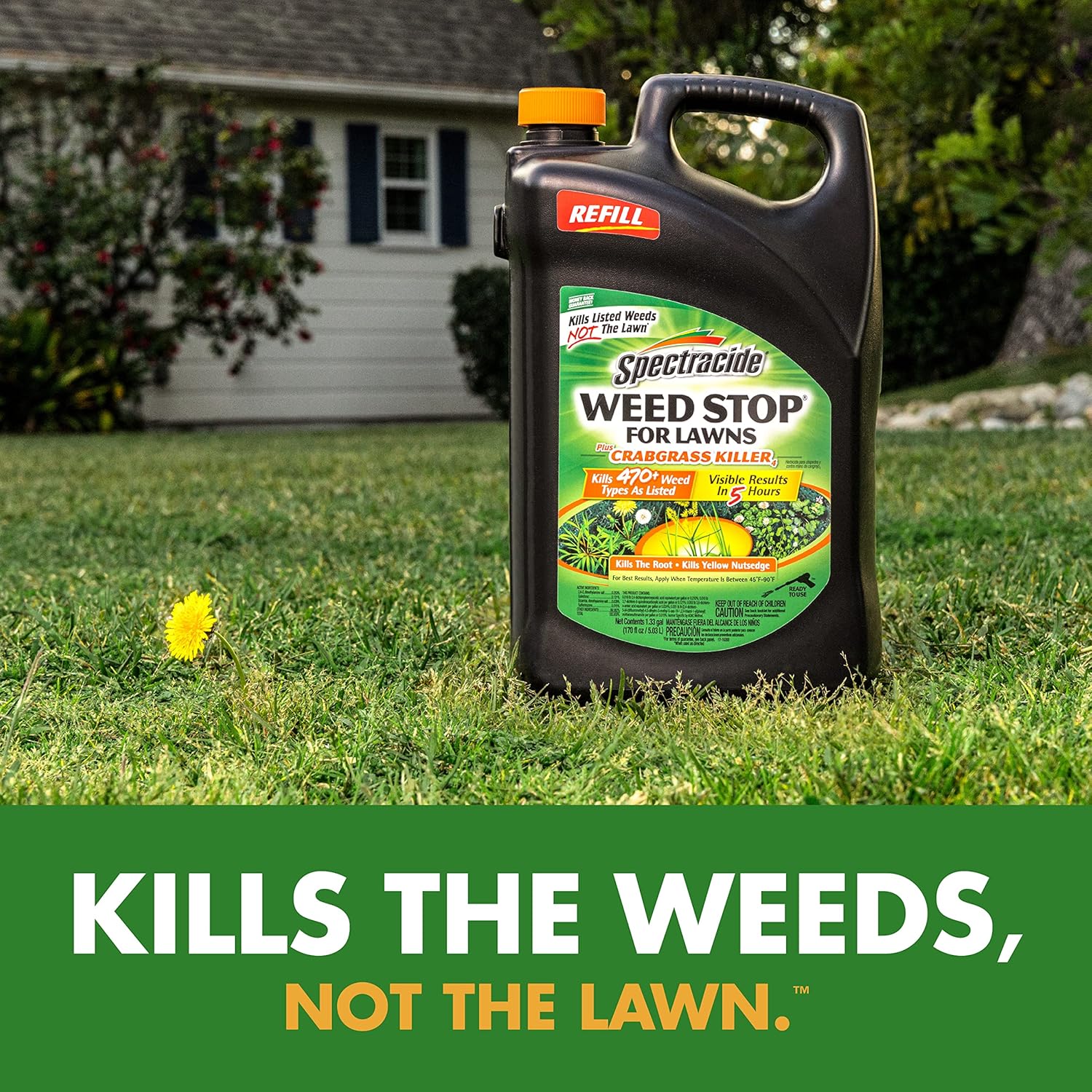 1.33 Gallon Weed Stop Plus Crabgrass Killer AccuShot Refill Q955