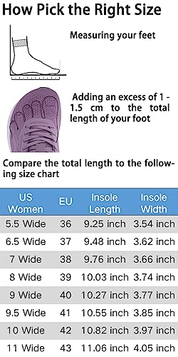Wide Toe Box Road Running Shoes with Rubber Outsole Y996