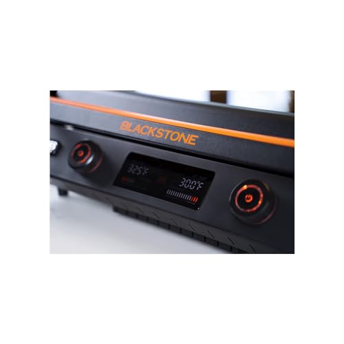 22-Inch Non Stick Ceramic Titanium Coated Stainless Steel Electric Griddle with Glass Hood K683920