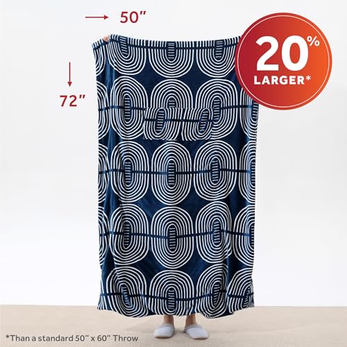 Dove Grey Heated Throw Blanket F305
